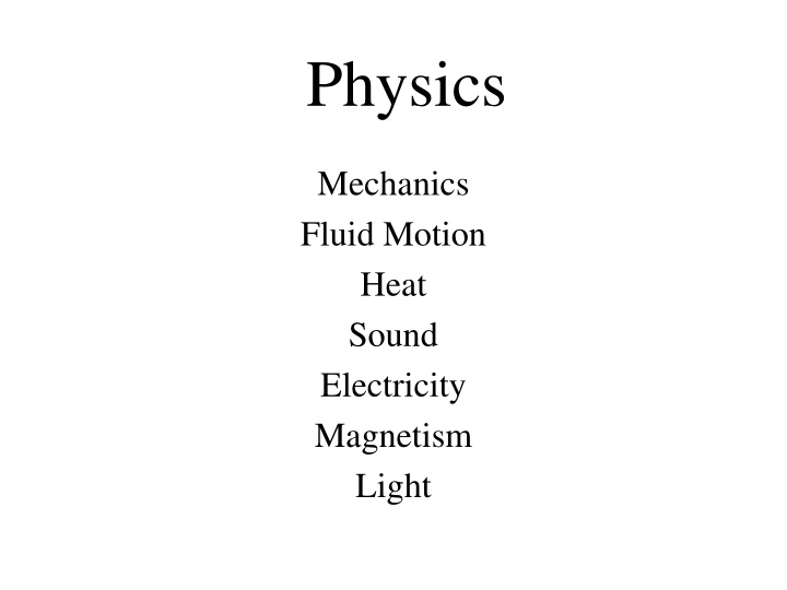 physics