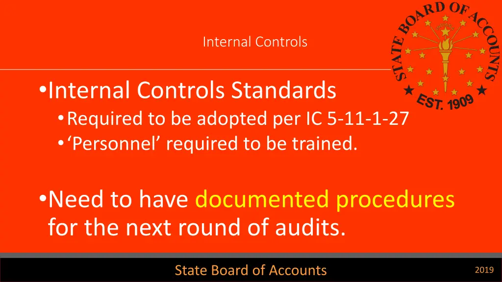 internal controls