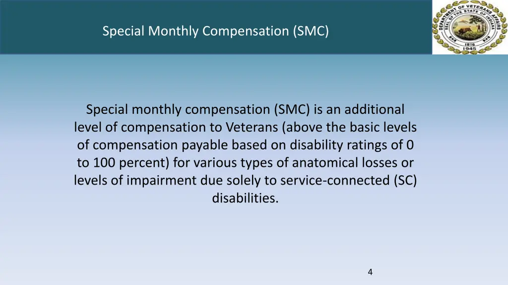 special monthly compensation smc 2