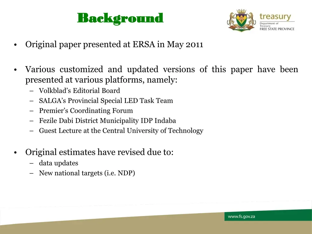 background background