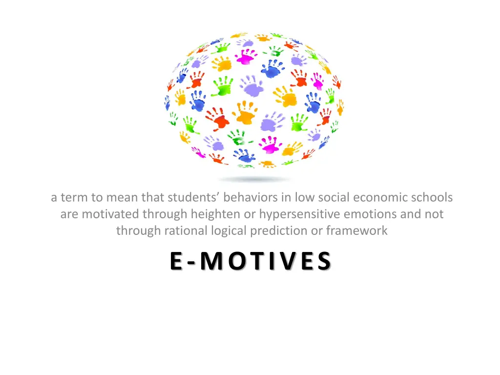 a term to mean that students behaviors