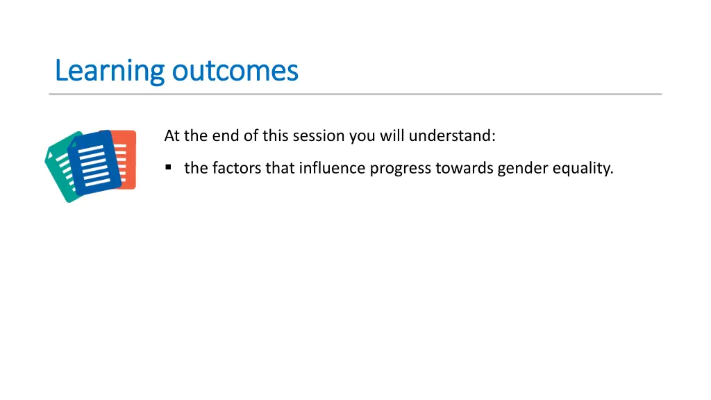 learning outcomes learning outcomes