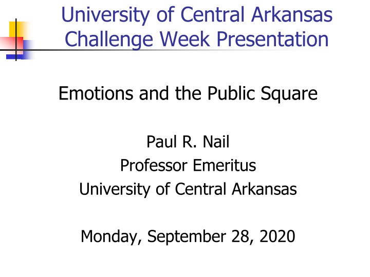 university of central arkansas challenge week