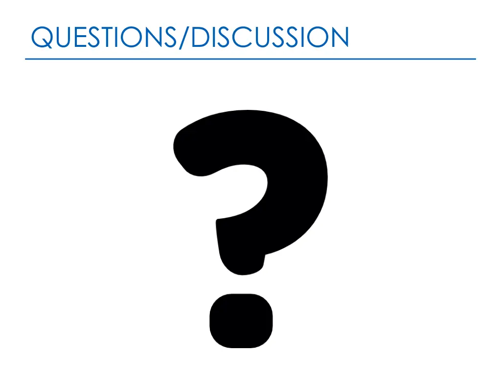 questions discussion