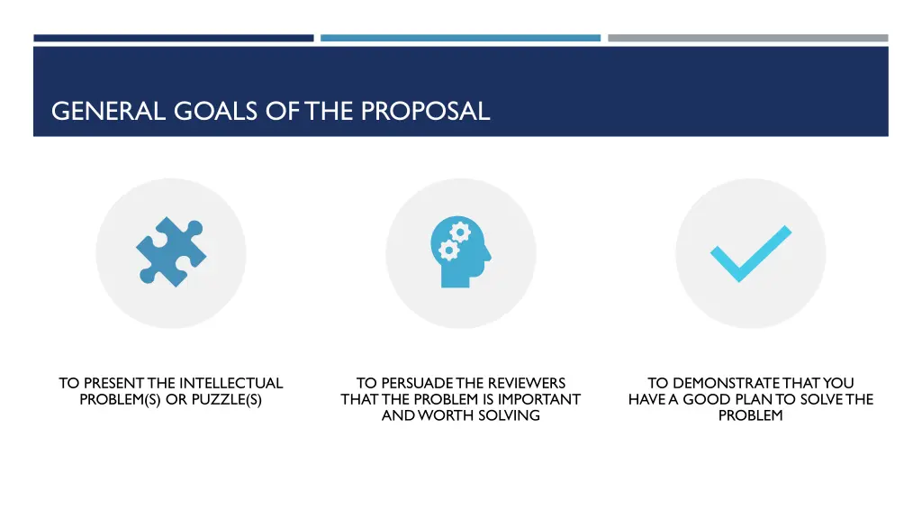 general goals of the proposal