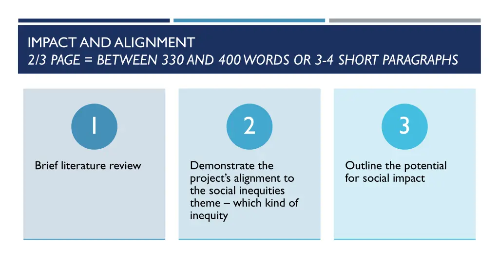 impact and alignment 2 3 page between