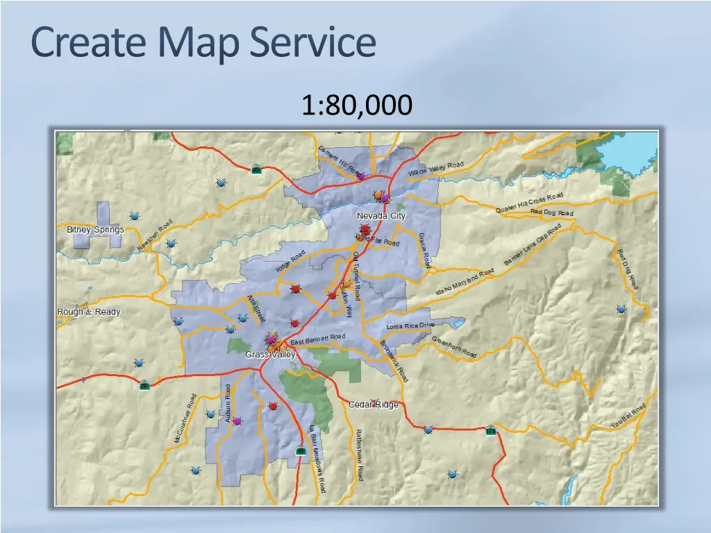 create map service 2
