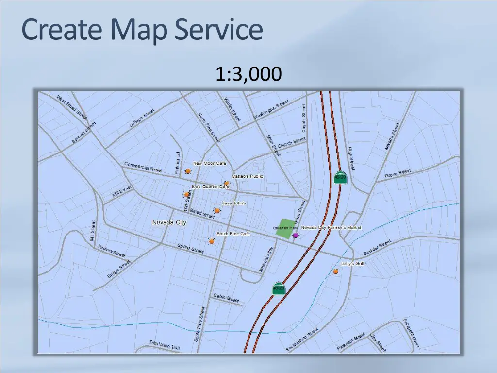 create map service 3