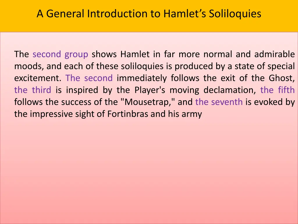 a general introduction to hamlet s soliloquies 4