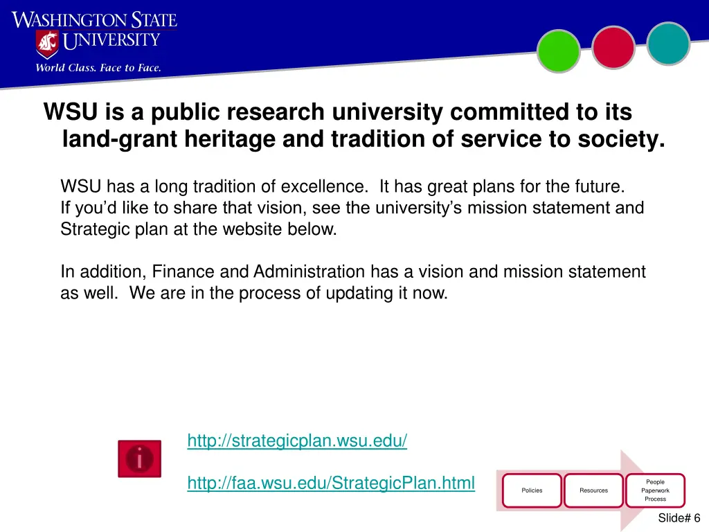 wsu is a public research university committed