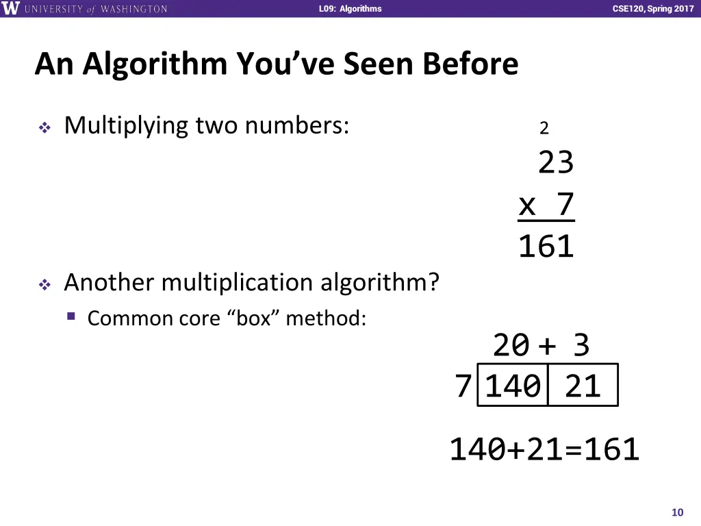 l09 algorithms 9