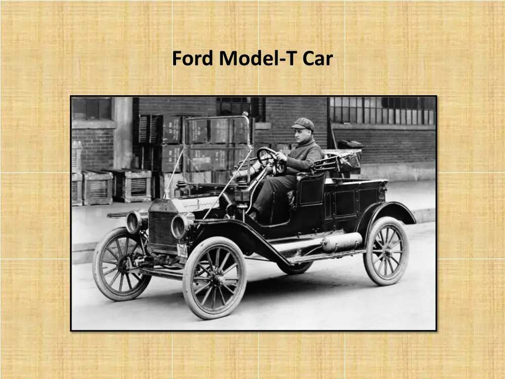 ford model t car