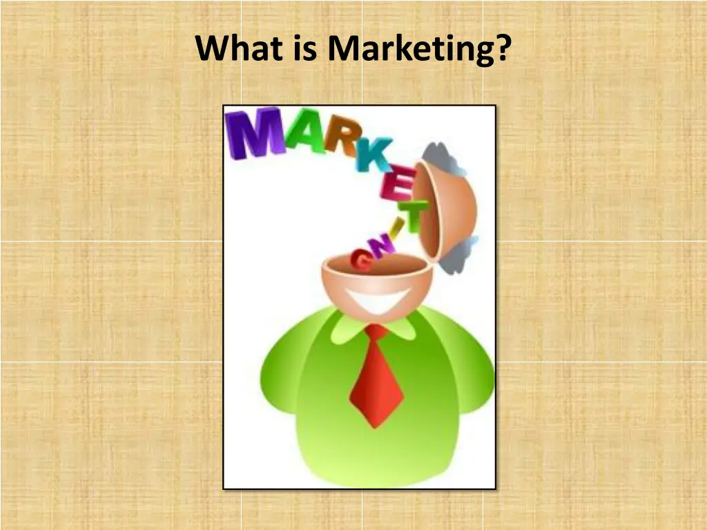 what is marketing