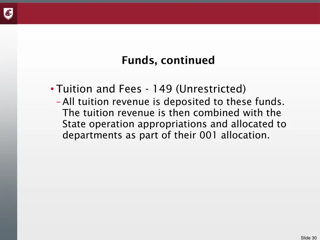 funds continued 1