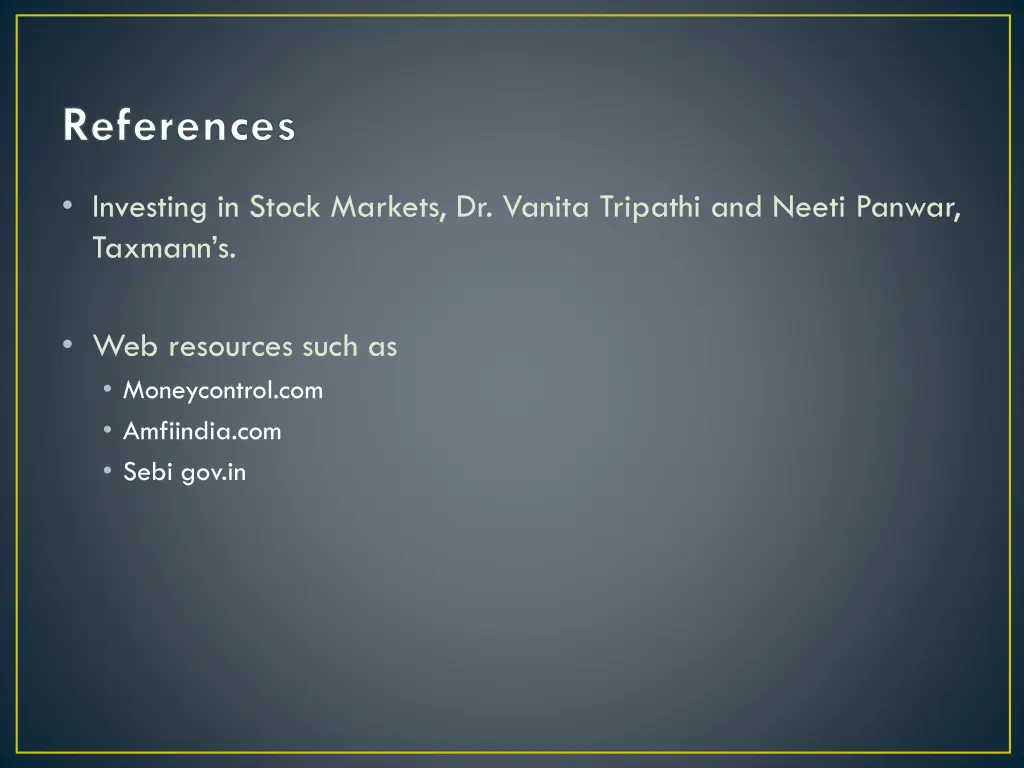 references