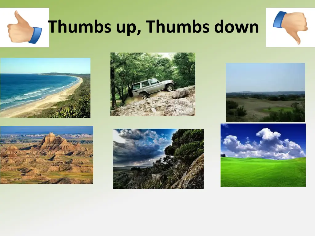 thumbs up thumbs down