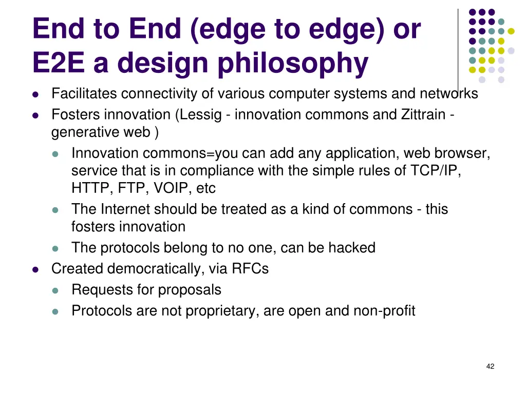 end to end edge to edge or e2e a design philosophy