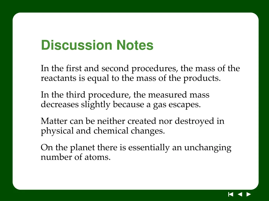 discussion notes