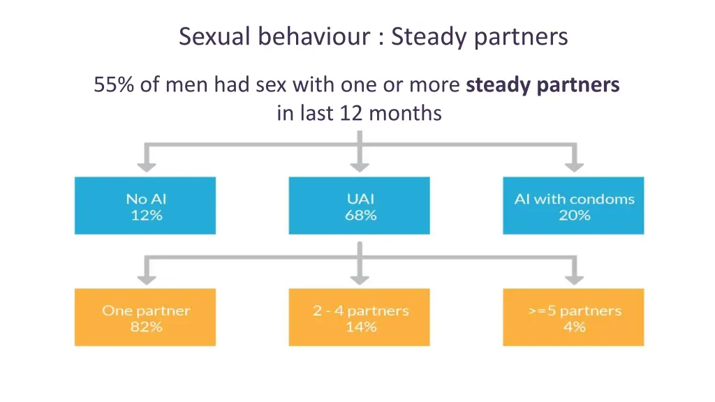 sexual behaviour steady partners