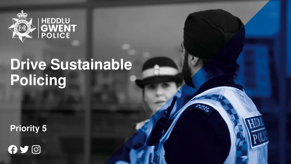 drive sustainable policing