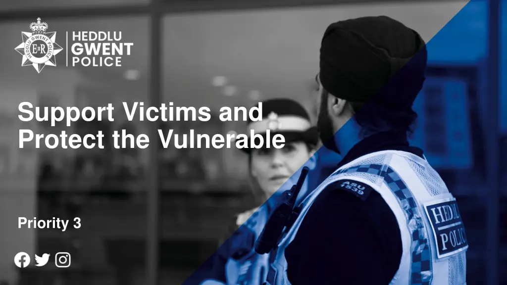 support victims and protect the vulnerable