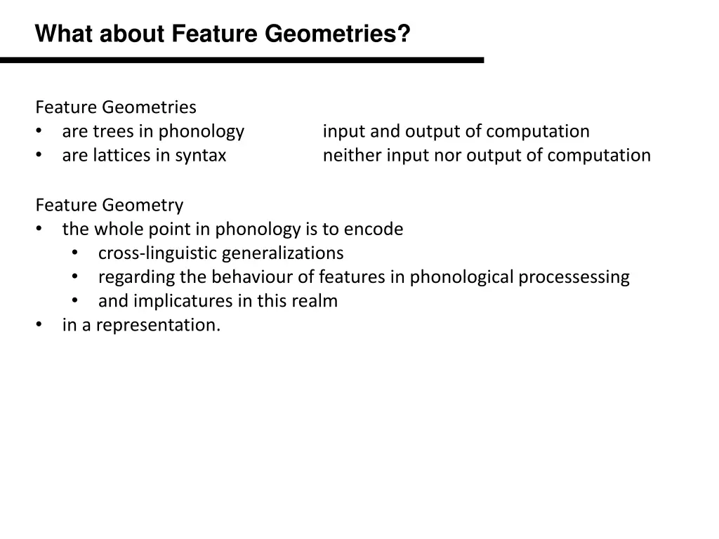 what about feature geometries 1