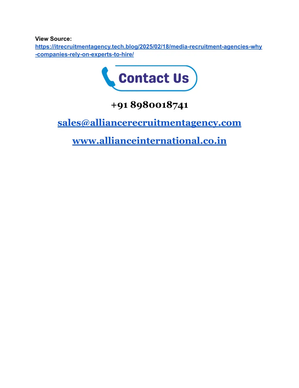 view source https itrecruitmentagency tech blog