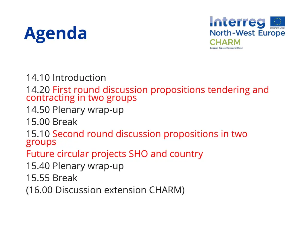 agenda
