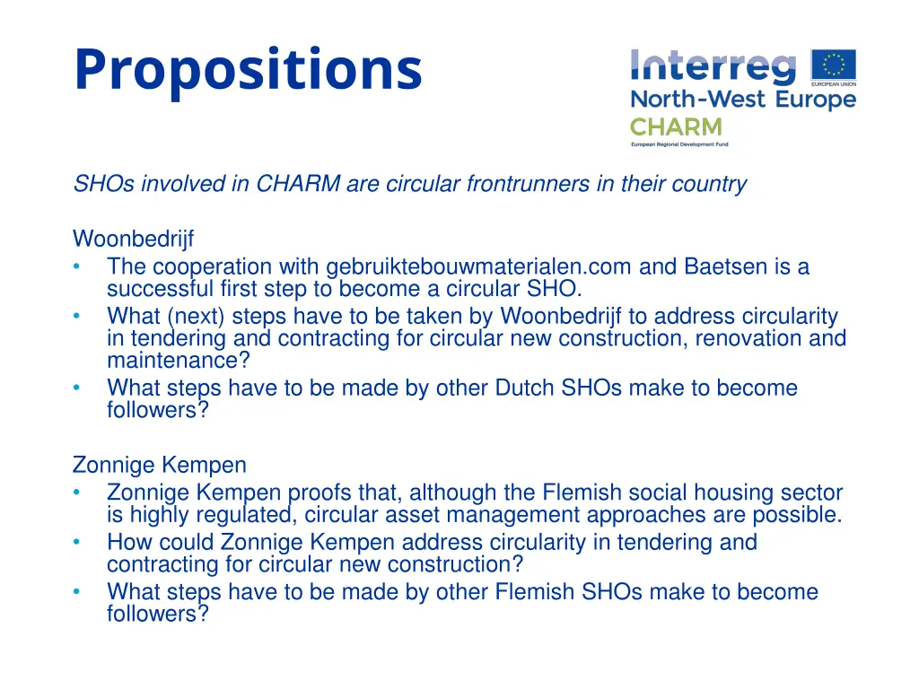 propositions 3