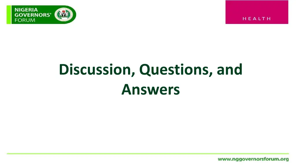 discussion questions and answers