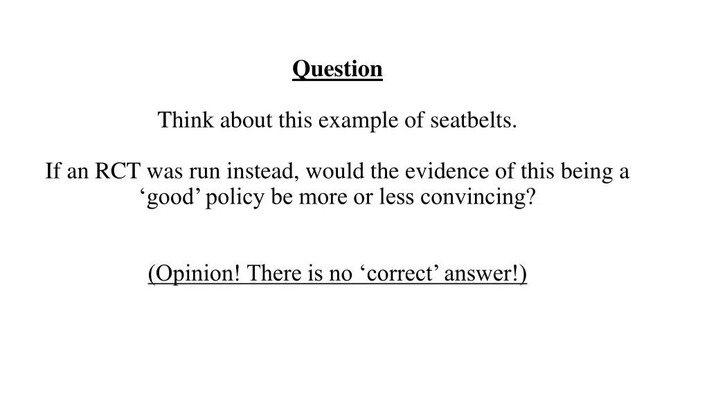 question