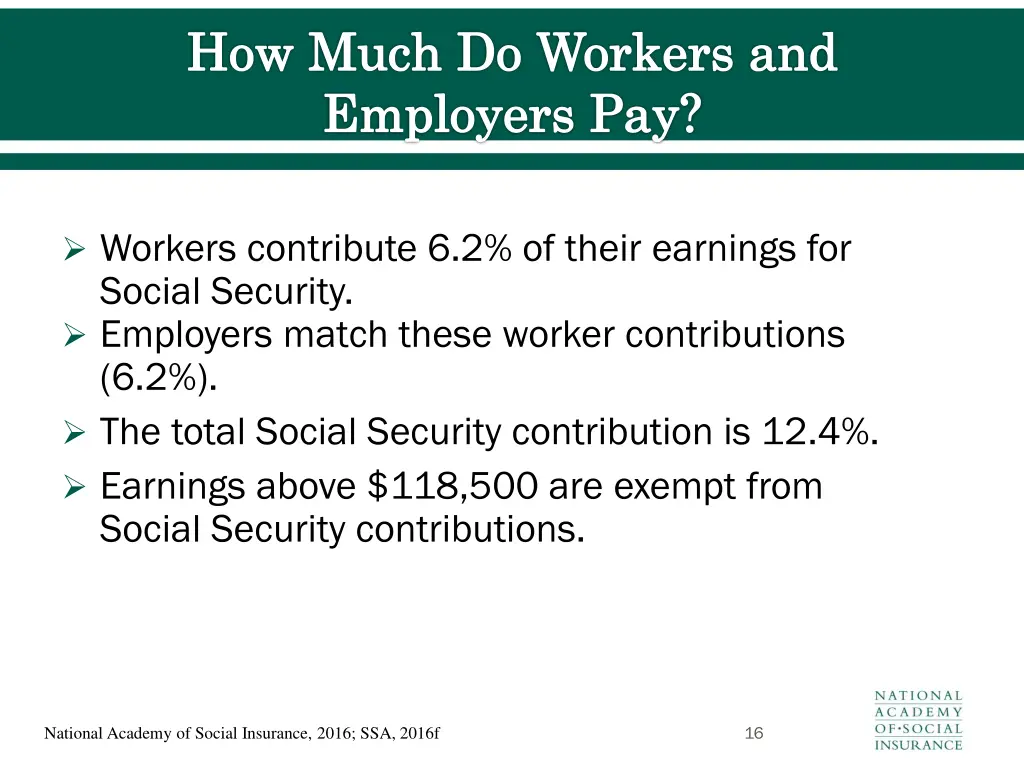 how much do workers and employers pay