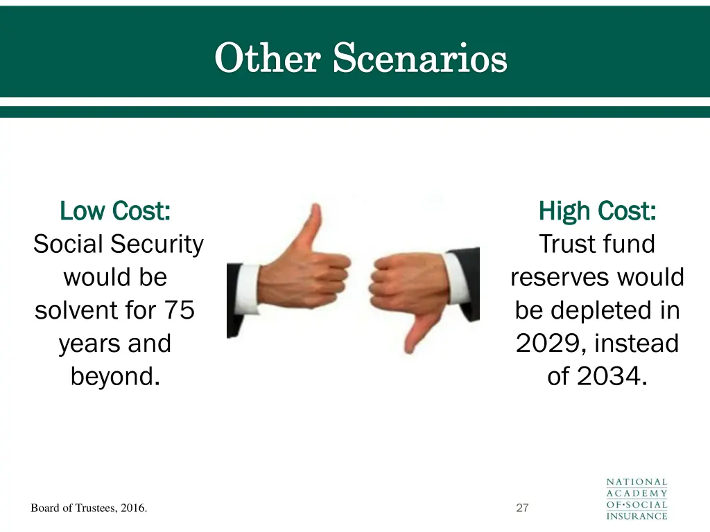 other scenarios
