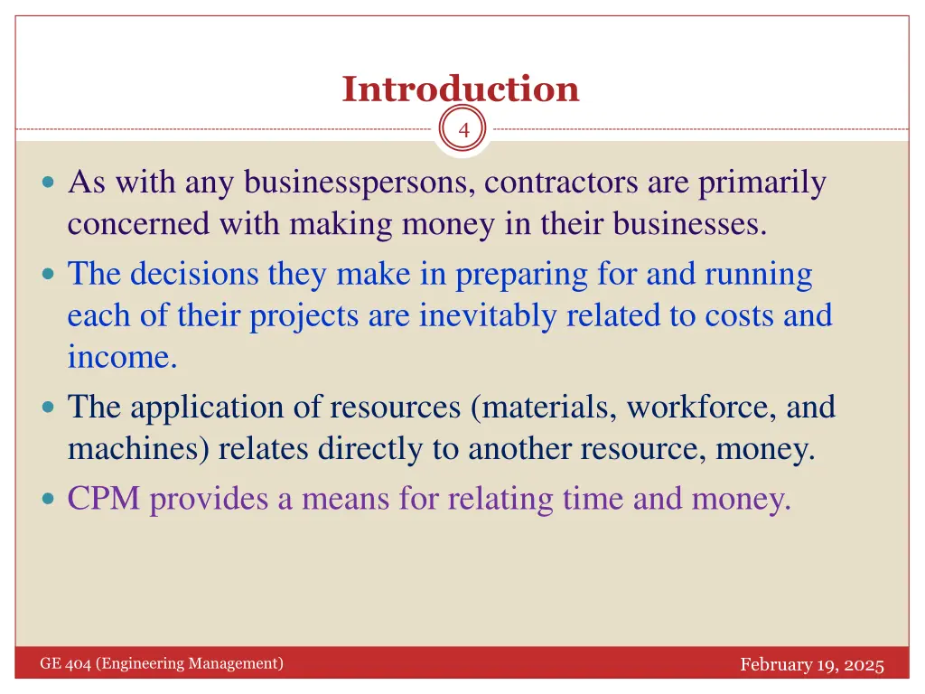 introduction 4