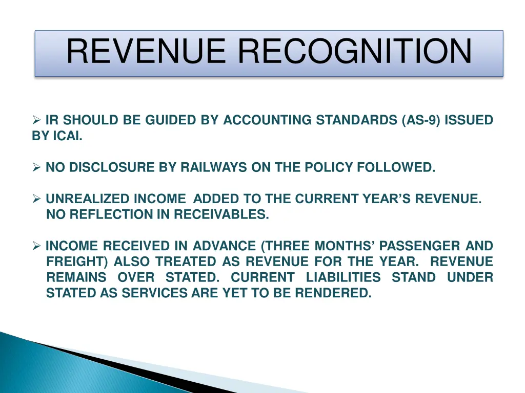 revenue recognition 1
