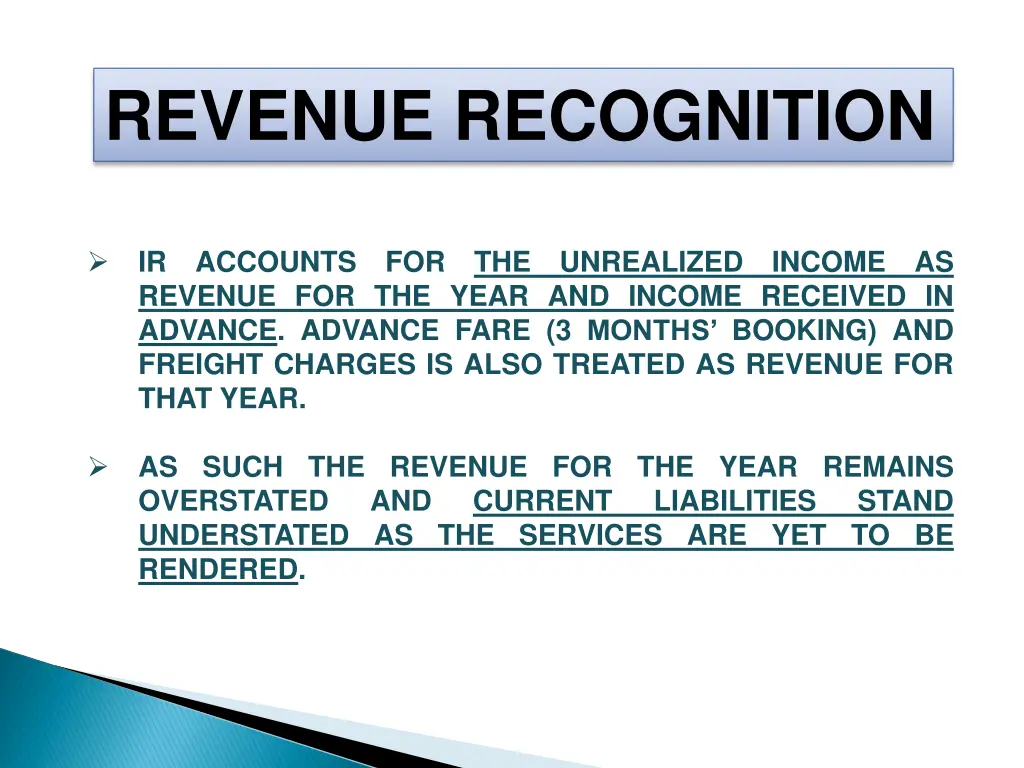 revenue recognition