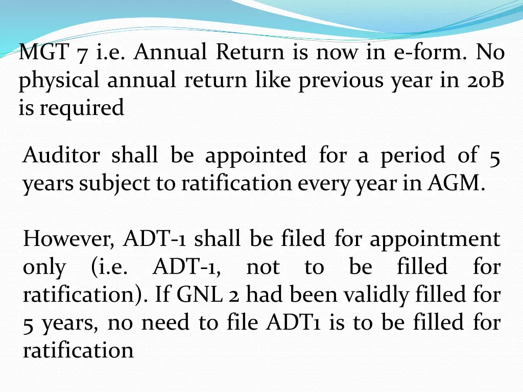 mgt 7 i e annual return is now in e form