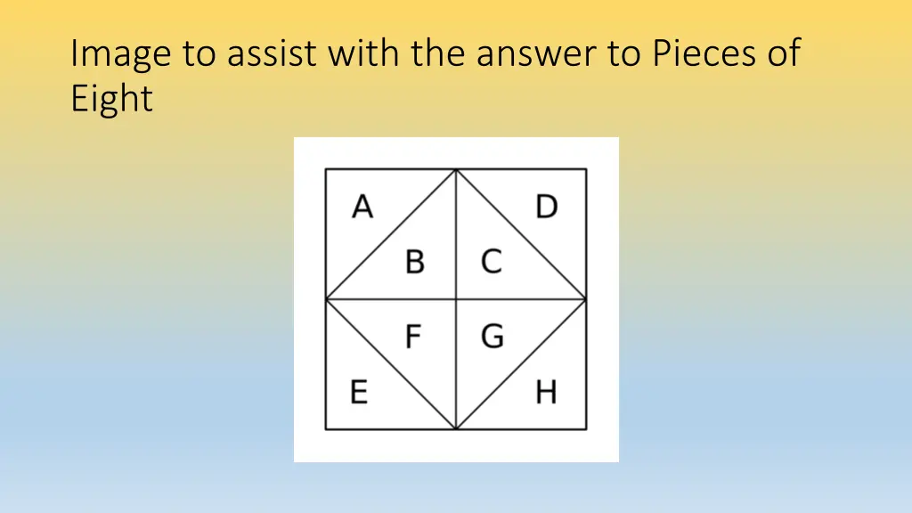 image to assist with the answer to pieces of eight