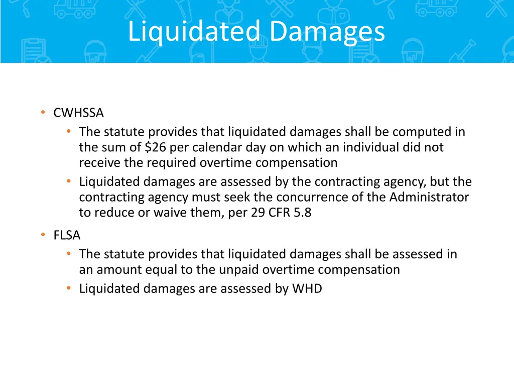liquidated damages