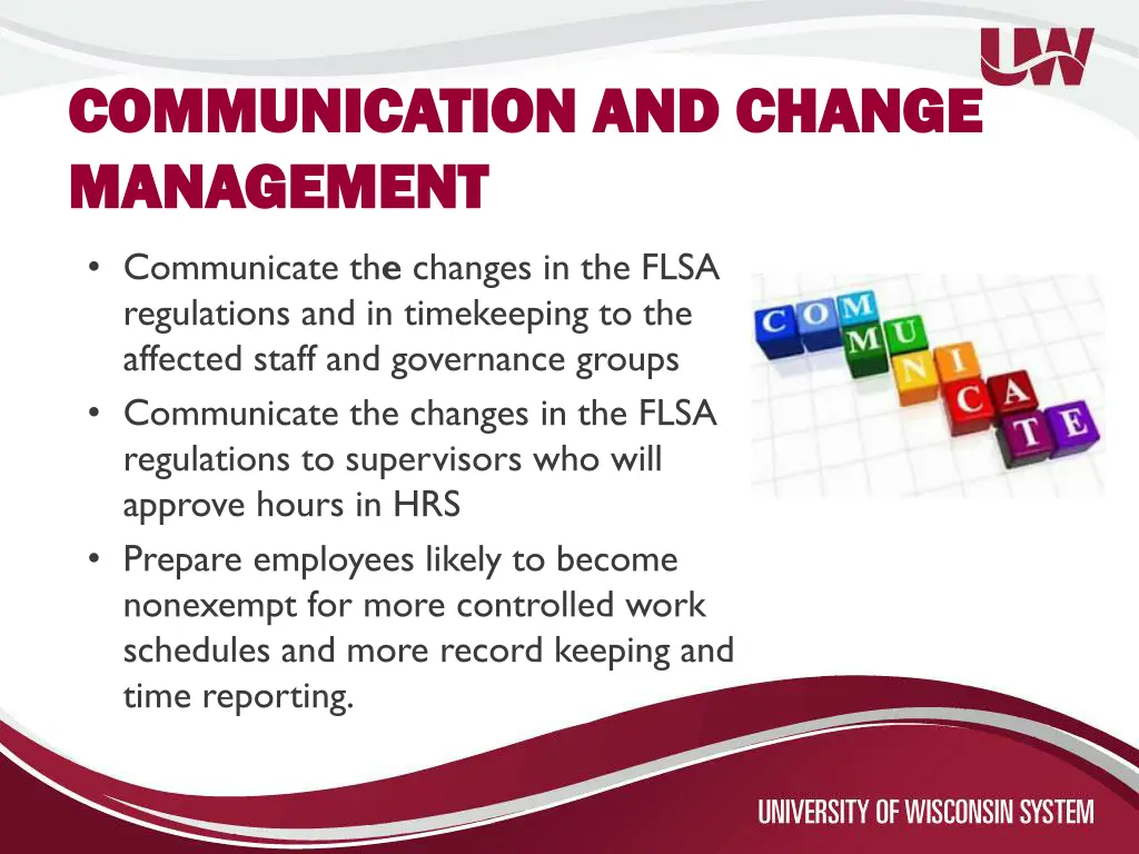 communication and change communication and change