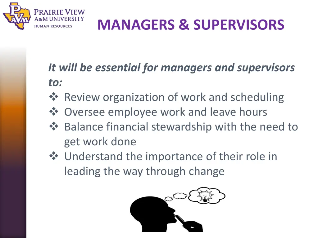 managers supervisors