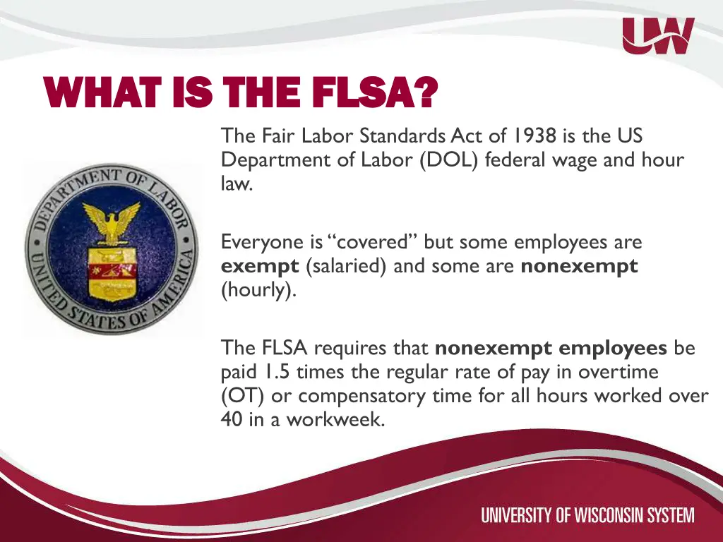 what is the flsa what is the flsa the fair labor