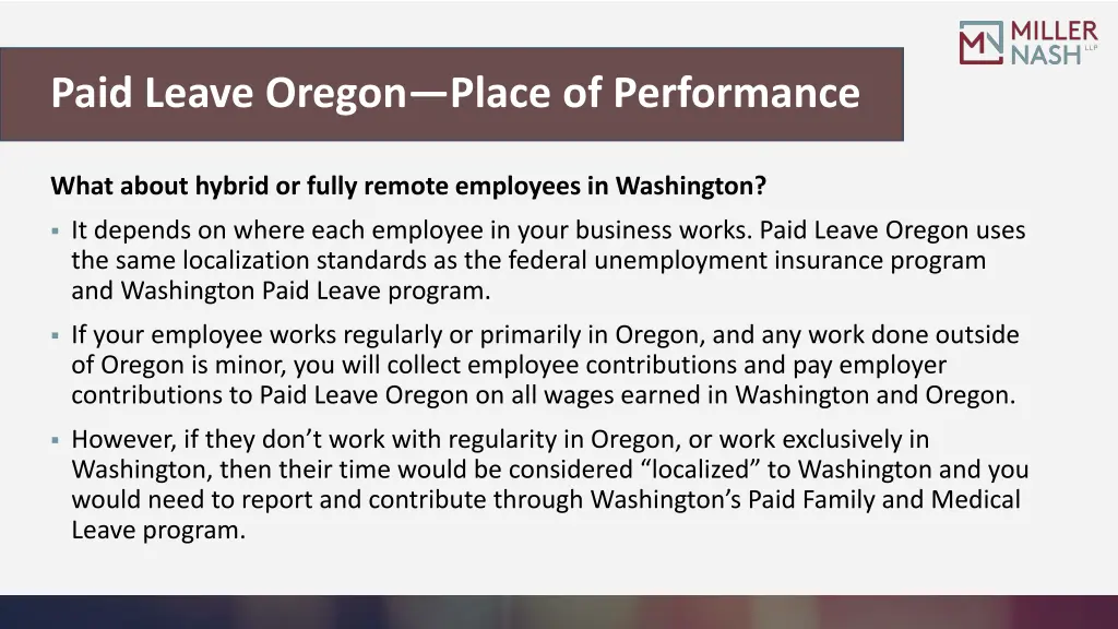 paid leave oregon place of performance 1
