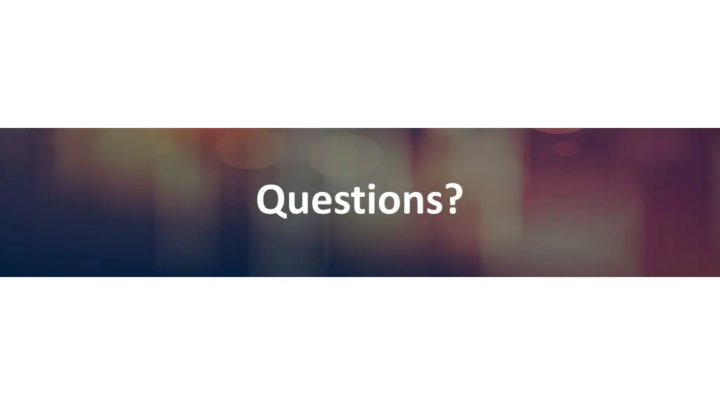 questions