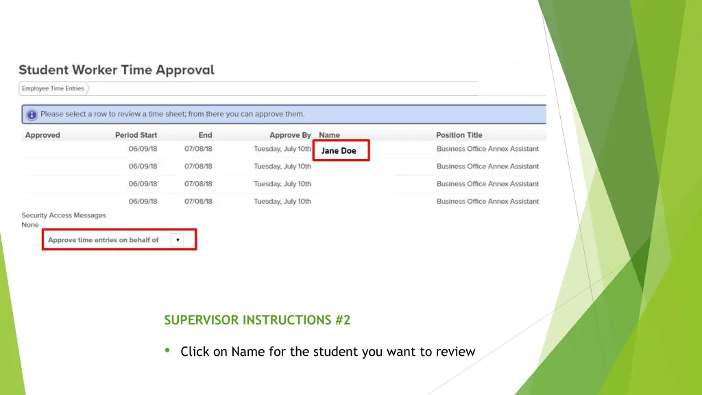 supervisor instructions 2