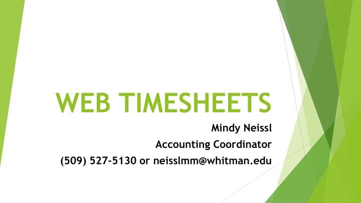 web timesheets
