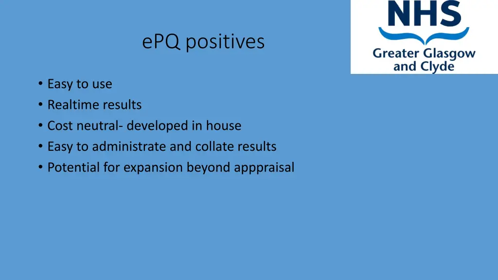 epq positives