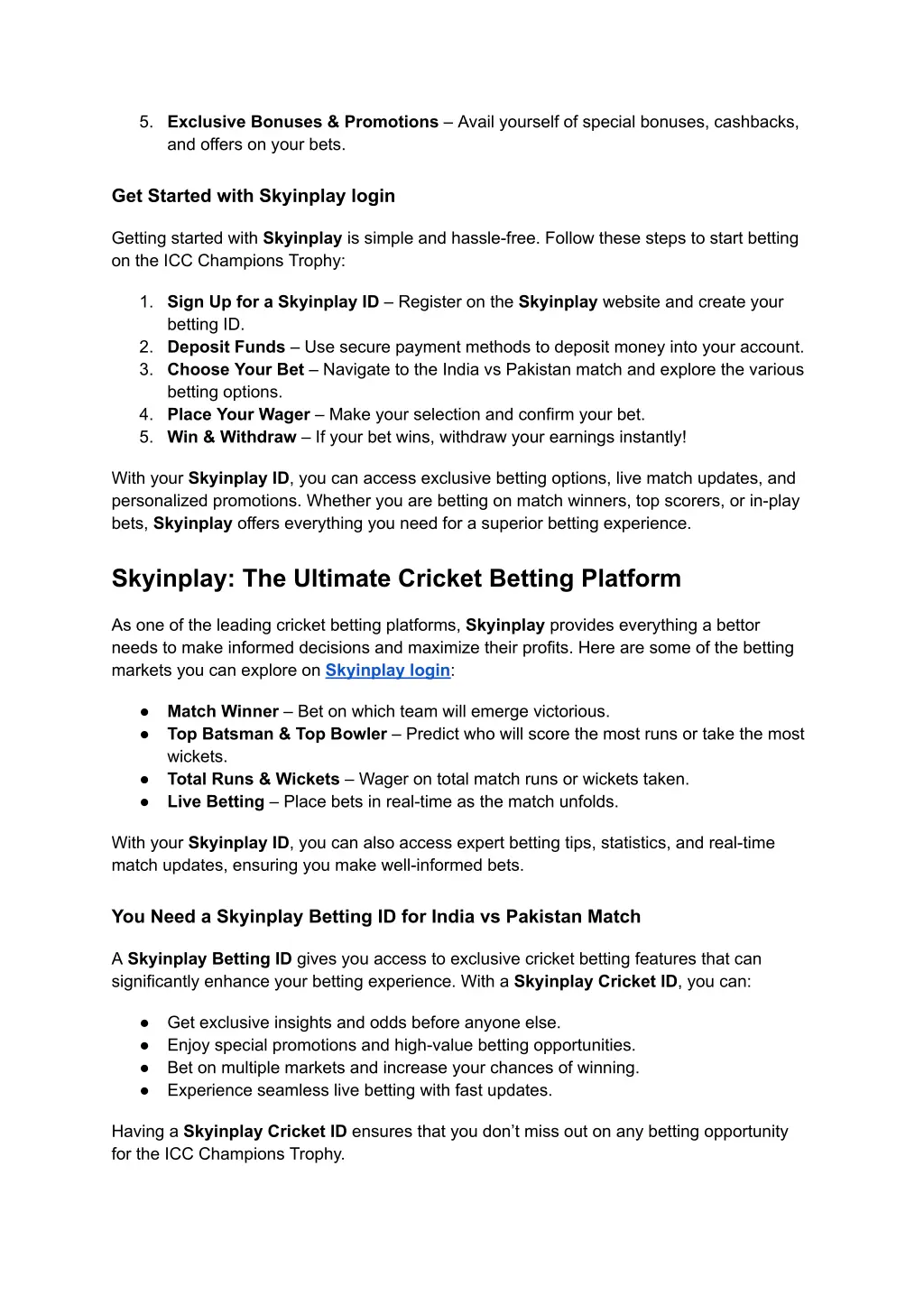 5 exclusive bonuses promotions avail yourself