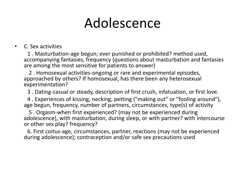 adolescence 1
