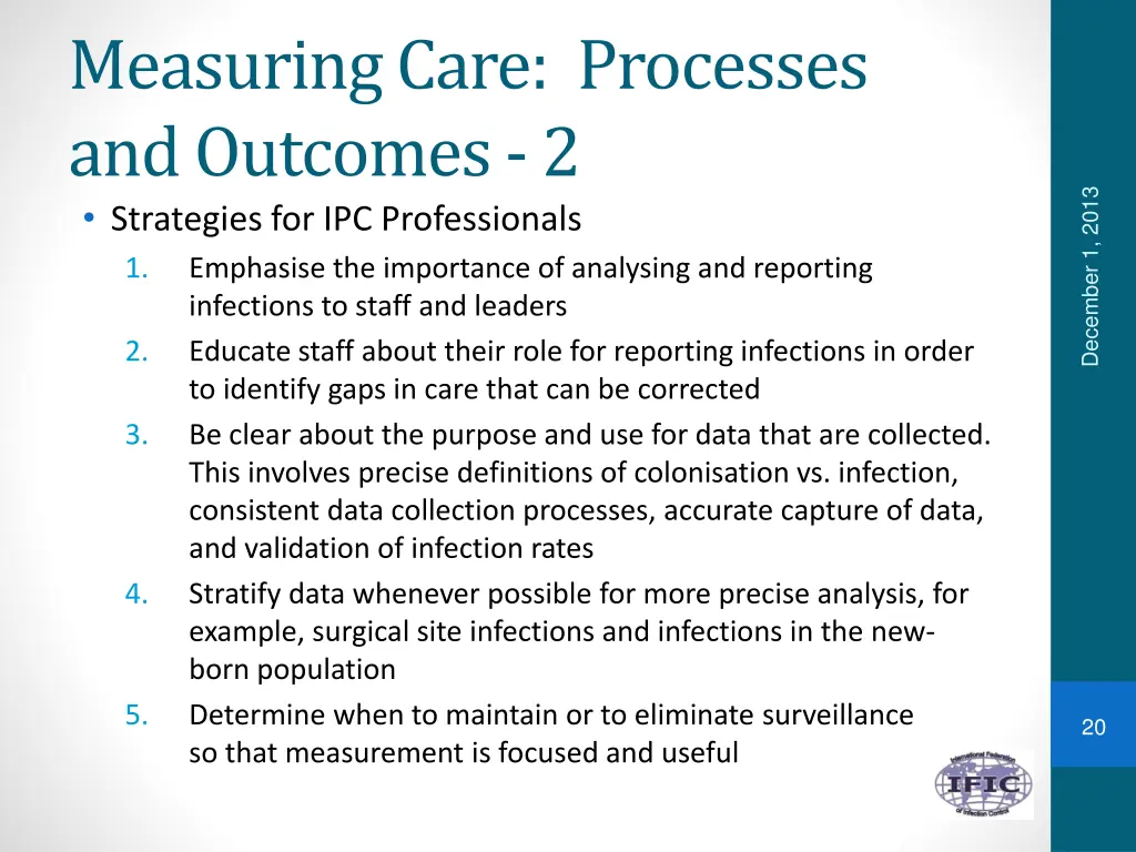 measuring care processes and outcomes